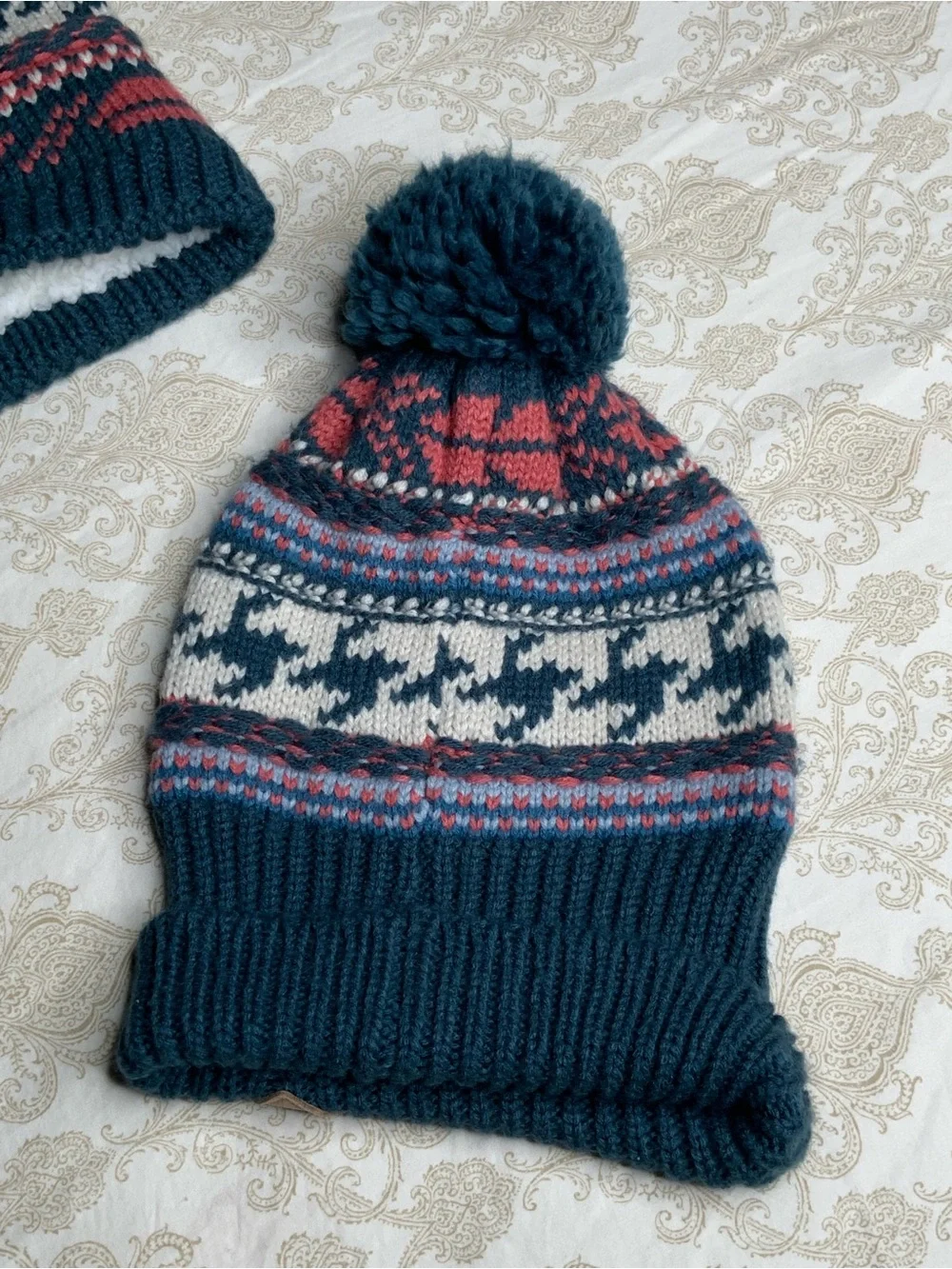 The North Face Fair Isle Beanie & Chunky Tube Scarf Set